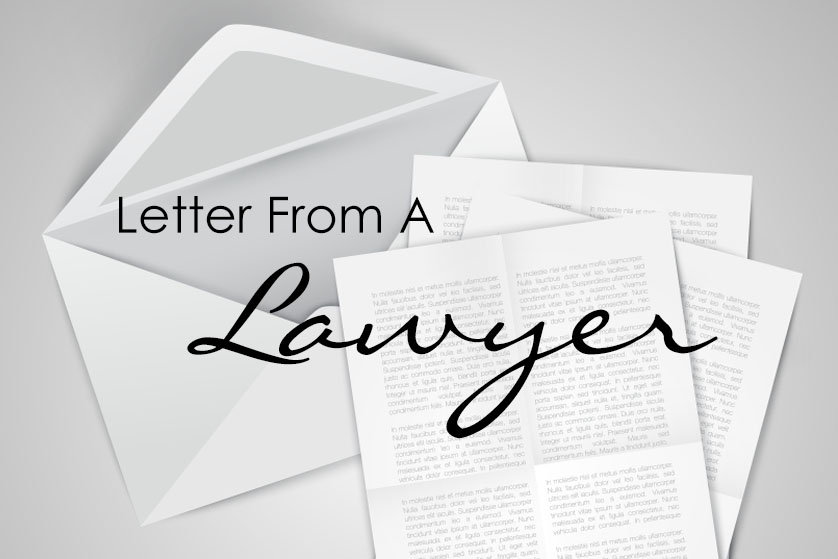 Letter From A Lawyer